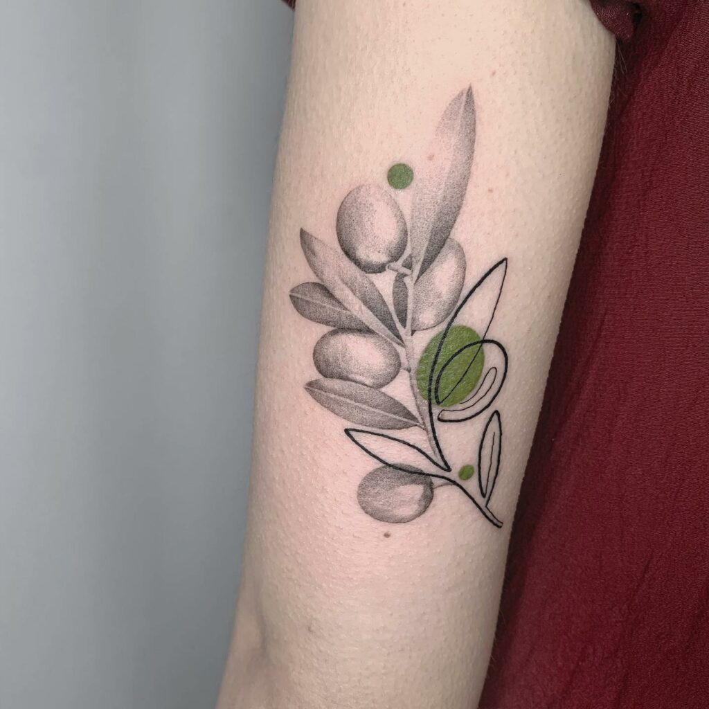 Olive Branch Tattoo