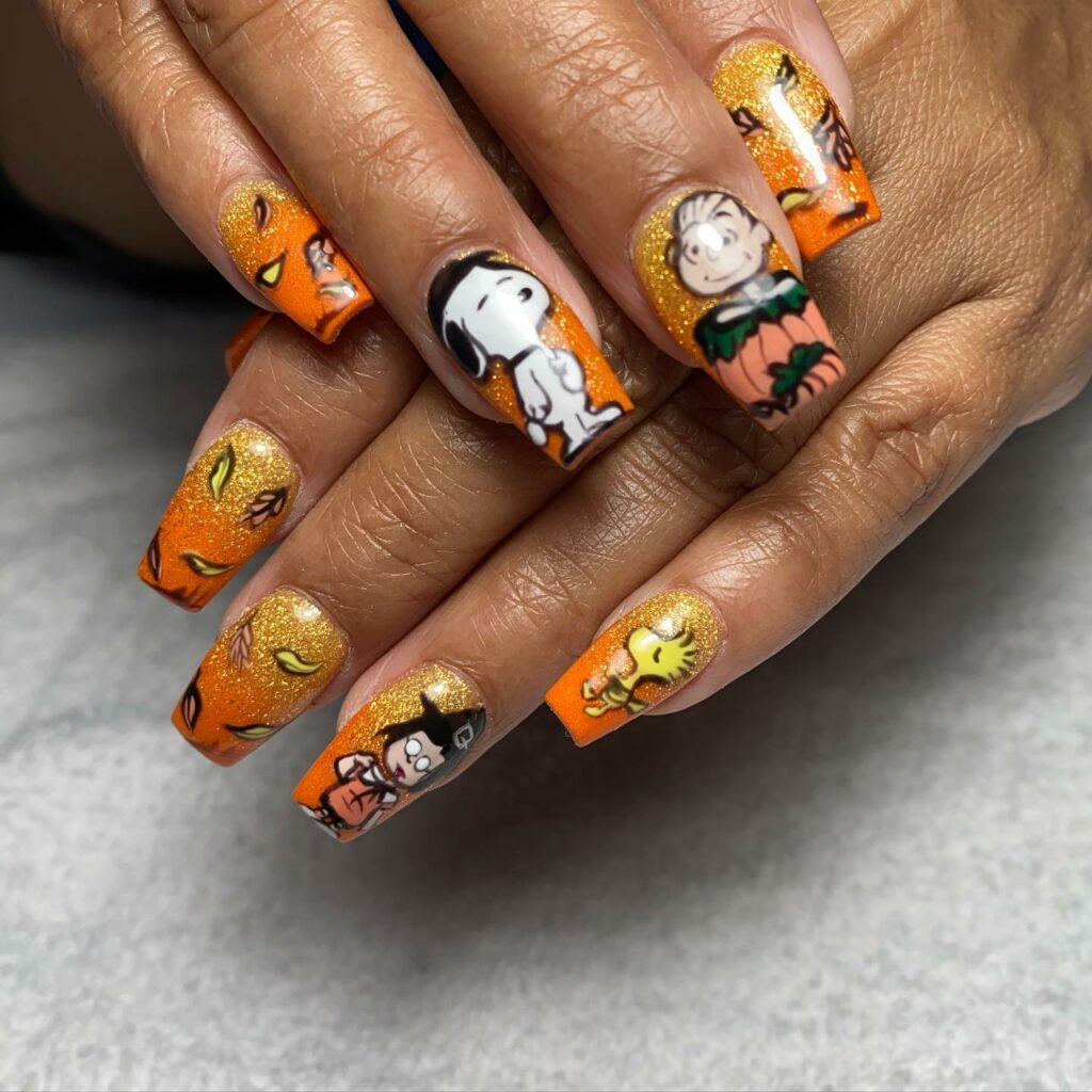 'Peanuts' Nails