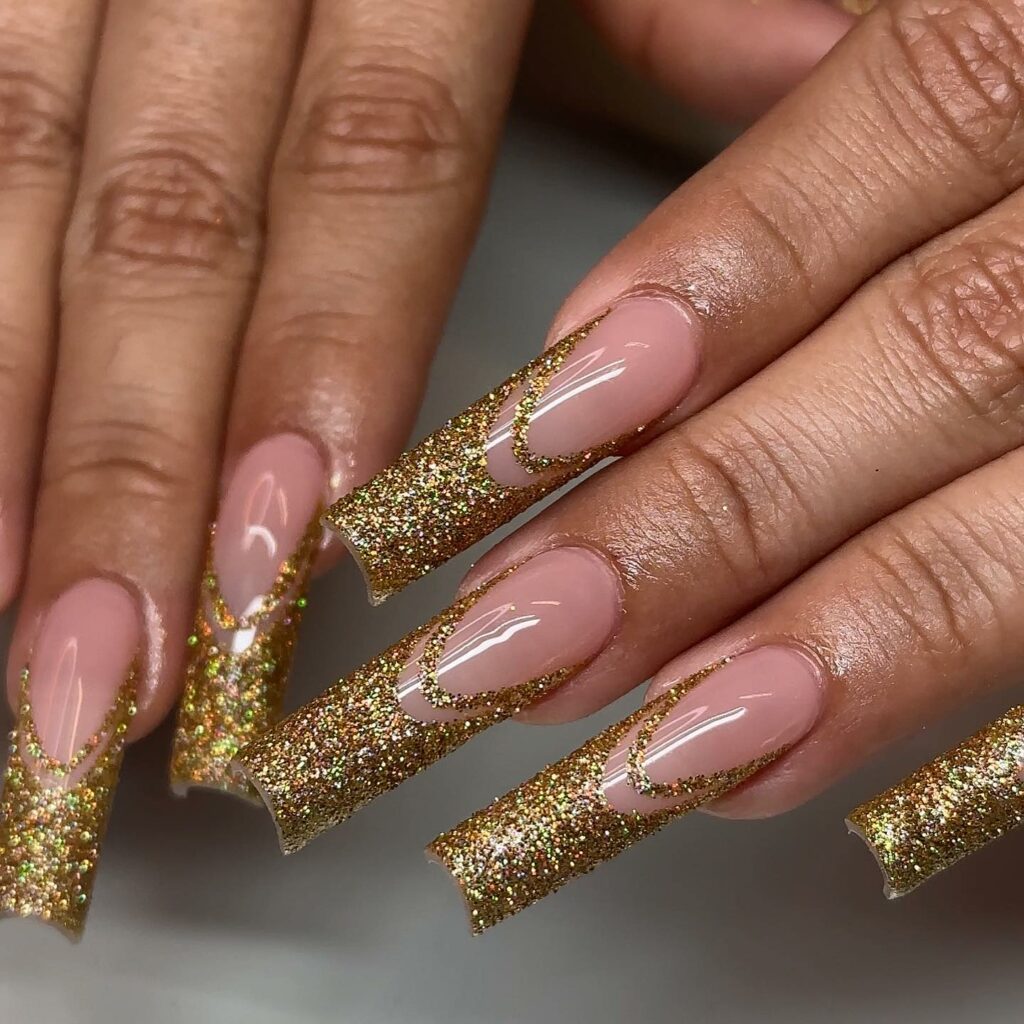 A Sprinkle Of Gold Glitter