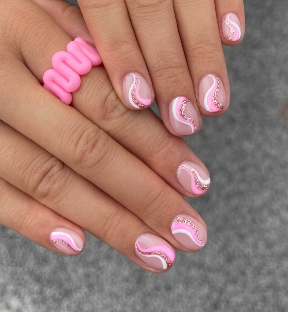  Swirl Nails