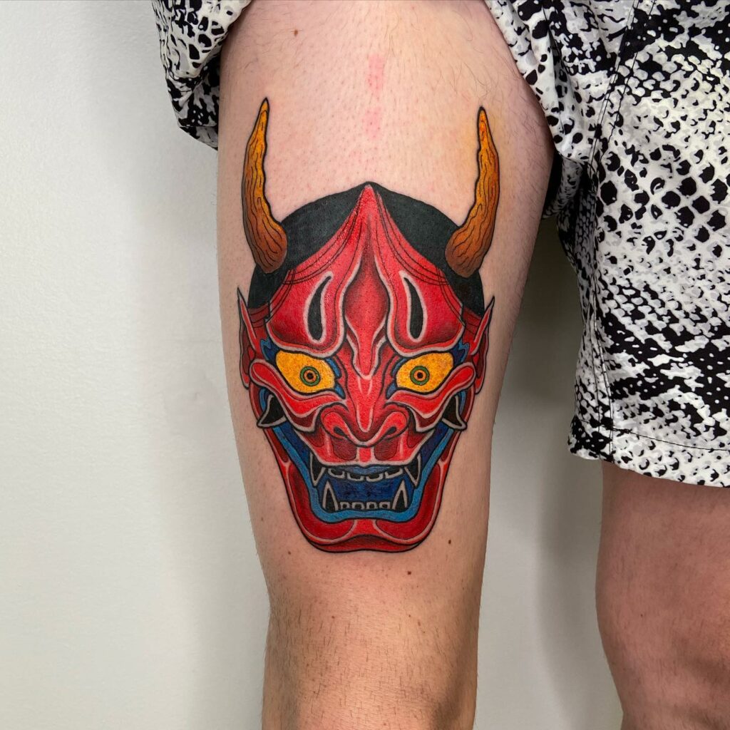 Red Oni Tattoo