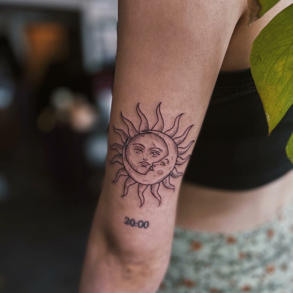 Sun Tattoo