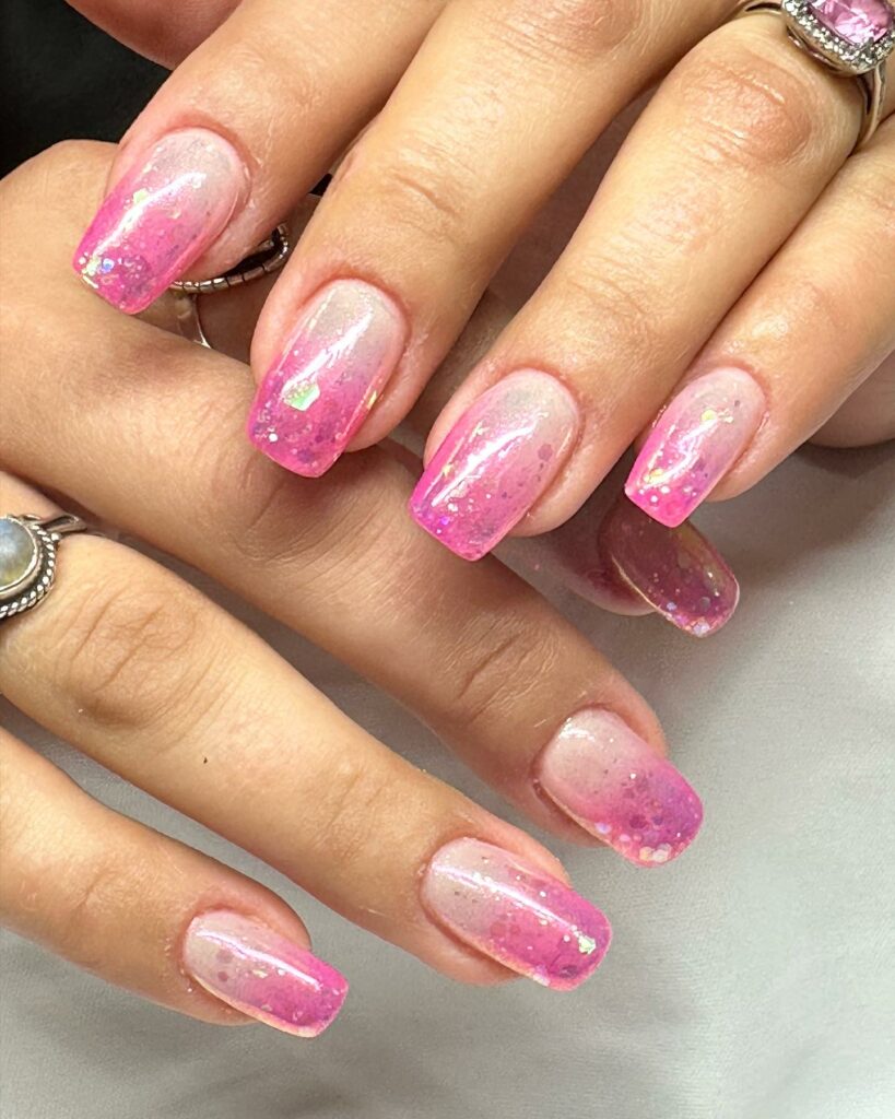 Pretty In Pink Nails