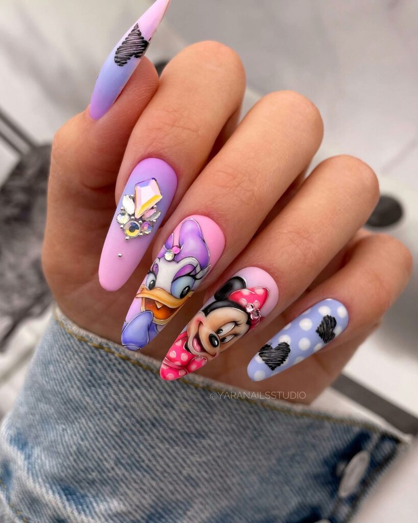 Animated Icons Cartoon Nails