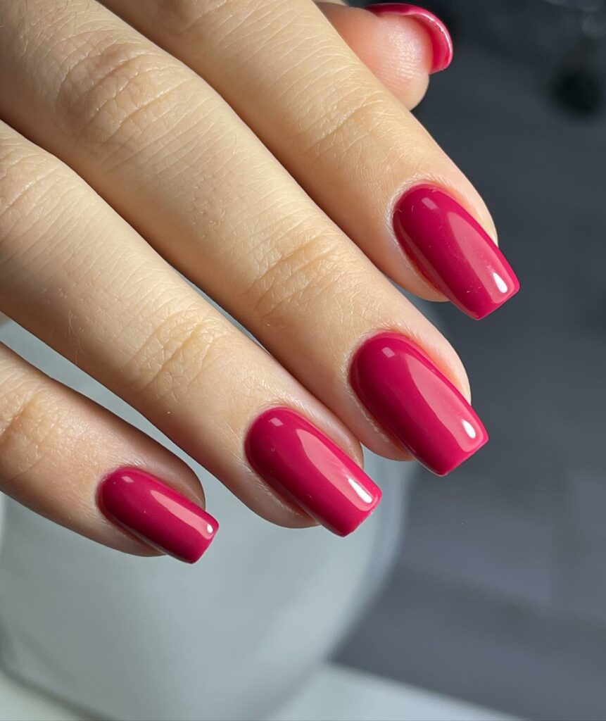 Autumn hot pink