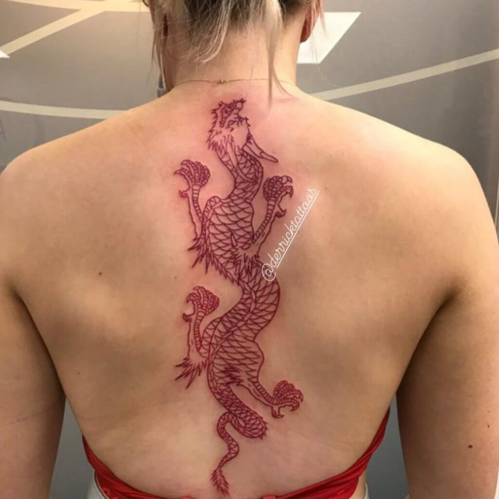 Japanese Dragon Tattoo