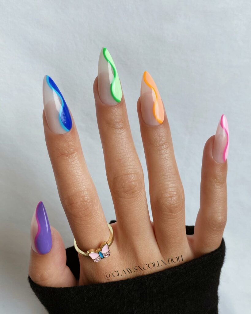 Ombre Summer Nails