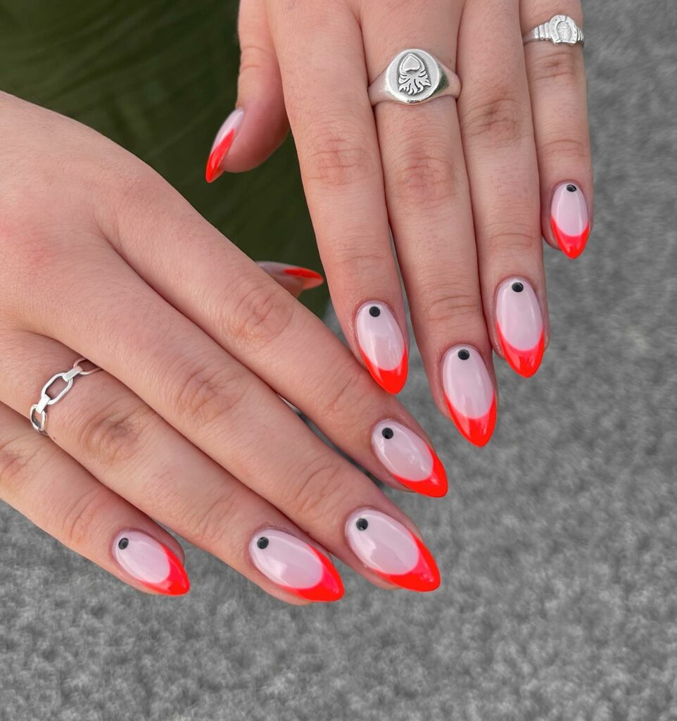  Red, Black, and White Nail Designs