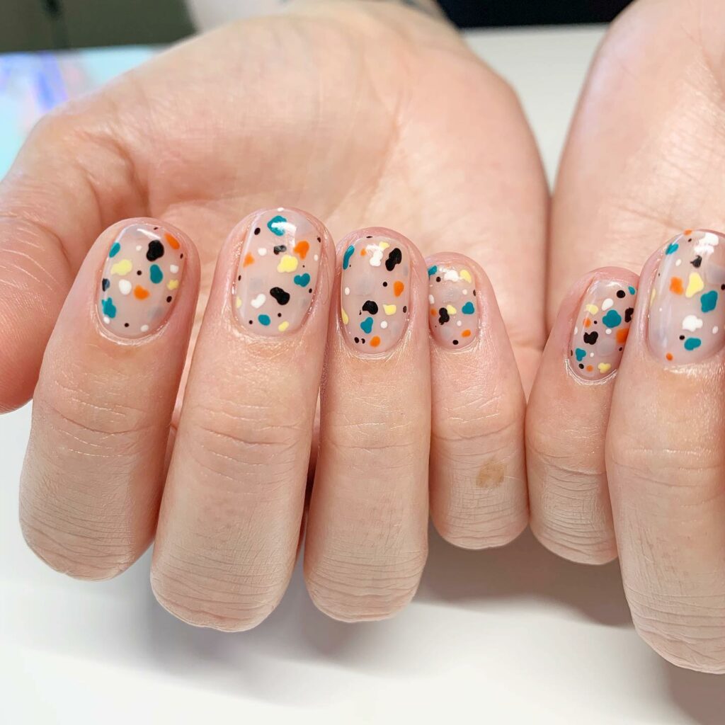 Terrazzo Nails