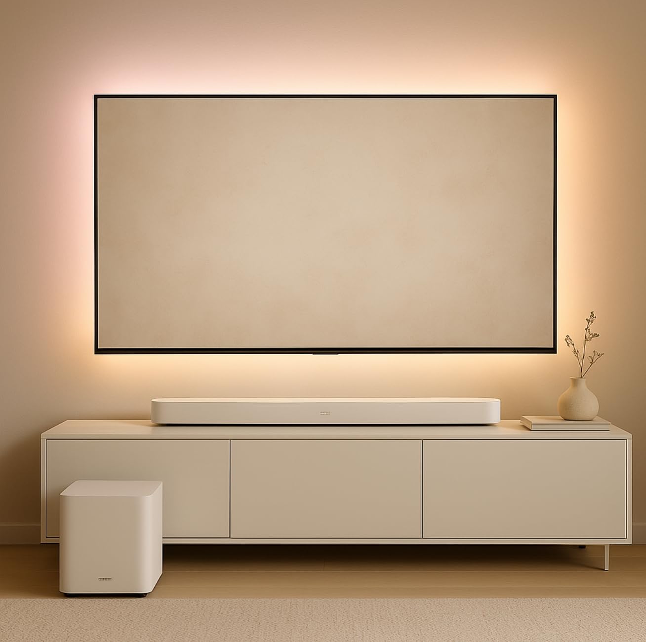 Bose Smart Ultra Soundbar, Surround Sound System for TV, Dolby Atmos Soundbar for TV Plus Alexa and Google Voice Control, Black Customer Review Bose Smart Ultra Soundbar, Surround Sound System for TV, Dolby Atmos Soundbar for TV Plus Alexa and Google Voice Control, Black - Customer Photo 1