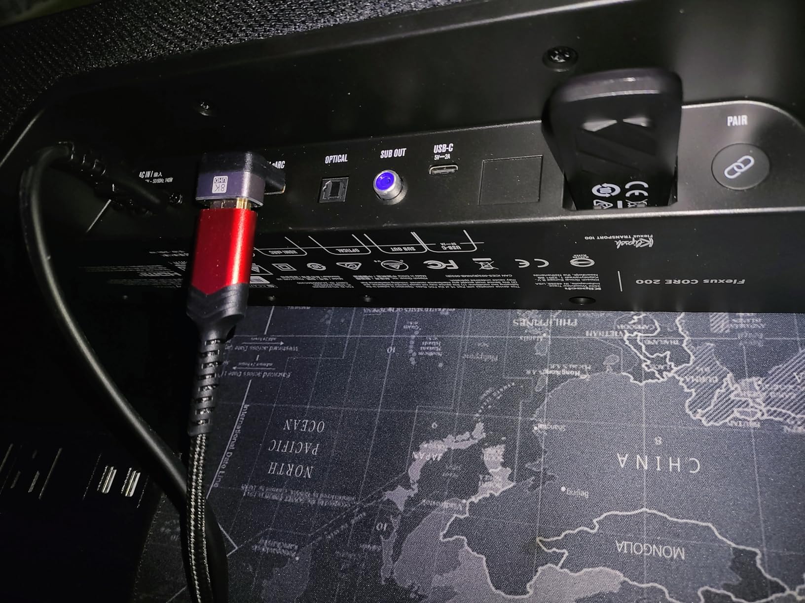 Klipsch Flexus CORE 200 3.1.2 Channel Powered by Onkyo Bluetooth Sound Bar with Dolby Atmos and Custom Tuned Bass - Black Customer Review Klipsch Flexus CORE 200 3.1.2 Channel Powered by Onkyo Bluetooth Sound Bar with Dolby Atmos and Custom Tuned Bass - Black - Customer Photo 2