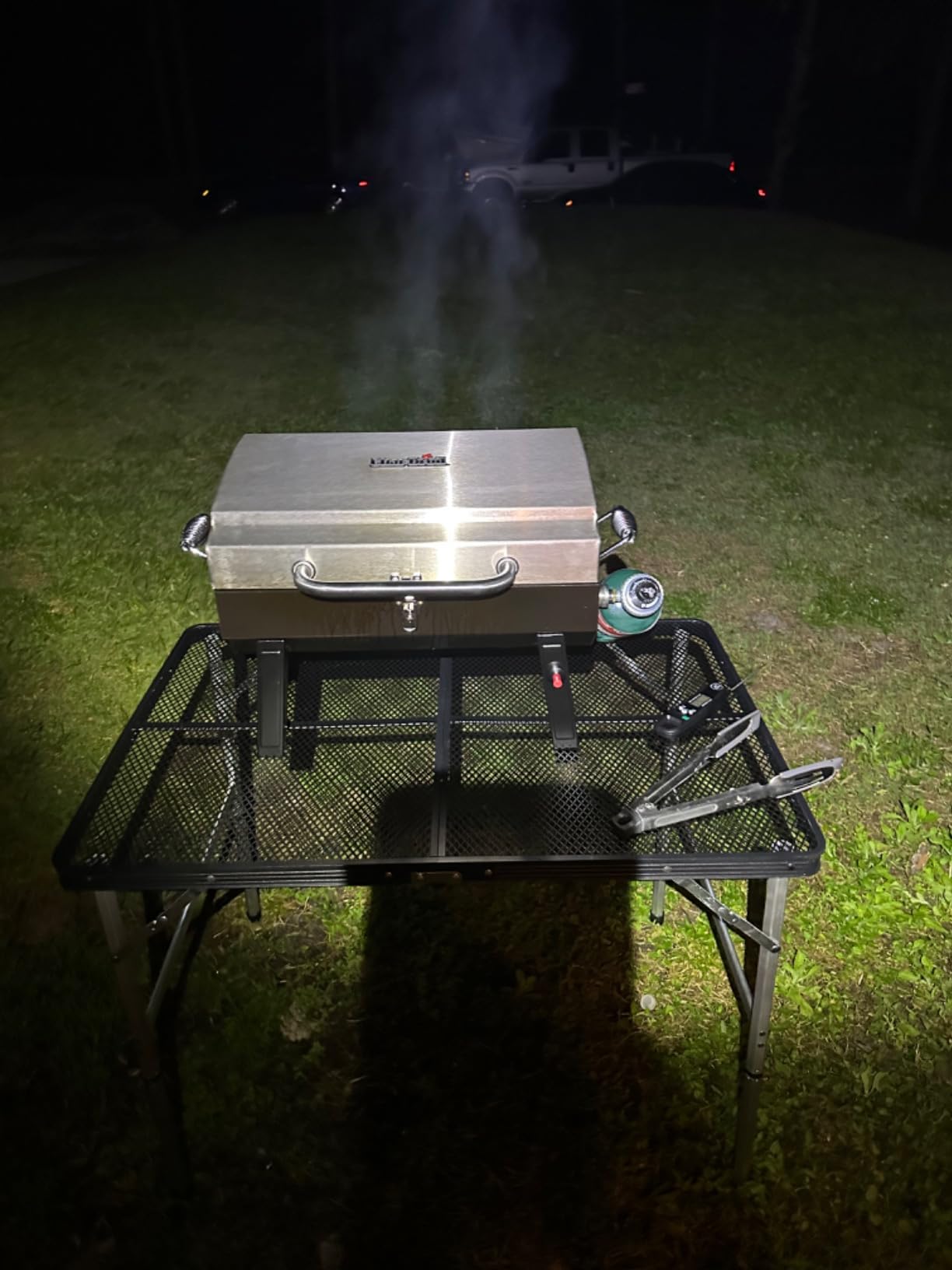 Char-Broil Stainless Steel Portable Liquid Propane Gas Grill Customer Review Char-Broil Stainless Steel Portable Liquid Propane Gas Grill - Customer Photo 1