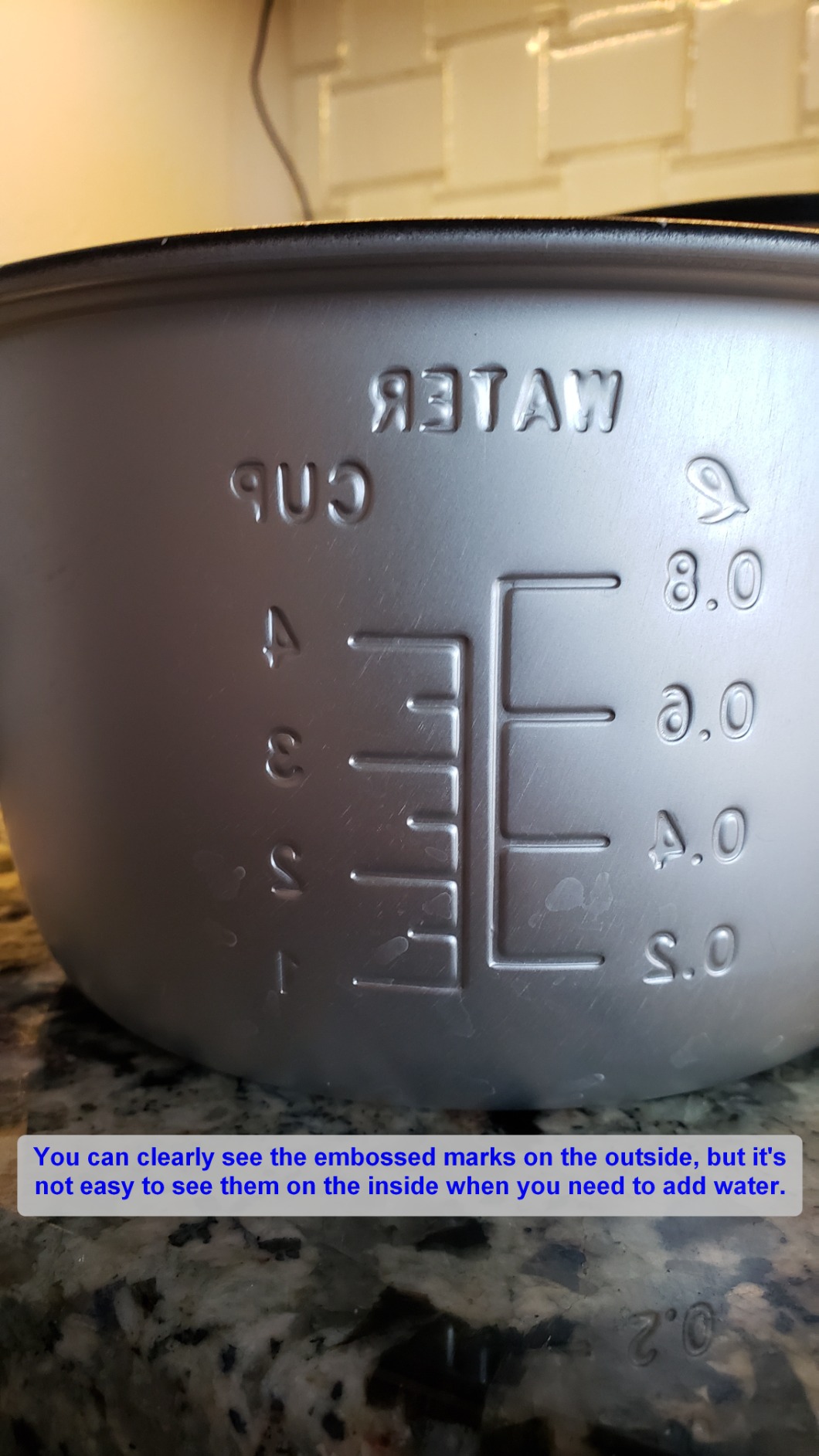 AROMA Digital Rice Cooker, 4-Cup (Uncooked) / 8-Cup (Cooked), Steamer, Grain Cooker, Multicooker, 2 Qt, Stainless Steel Exterior, ARC-914SBD Customer Review AROMA Digital Rice Cooker, 4-Cup (Uncooked) / 8-Cup (Cooked), Steamer, Grain Cooker, Multicooker, 2 Qt, Stainless Steel Exterior, ARC-914SBD - Customer Photo 3