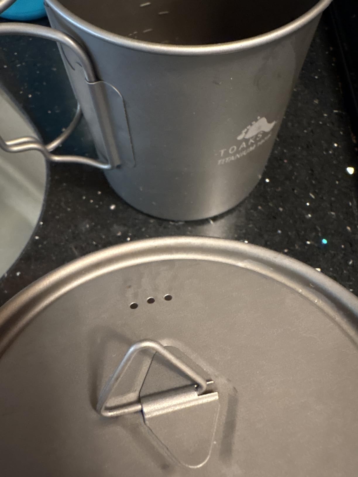 TOAKS Titanium 750ml Pot Customer Review TOAKS Titanium 750ml Pot - Customer Photo 1