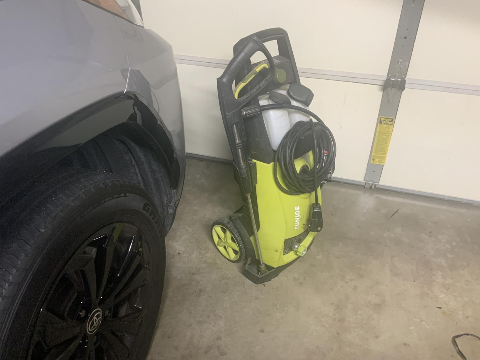 Sun Joe Electric Pressure Power Washer, Heavy-Duty 2500 Max PSI (2030 PSI PWMA Rated), Cleaning Machine for Patios, Decks, & Sidewalks, Safety First GFCI Power Cord, w/Dual Soap Tanks, SPX3000 Customer Review Sun Joe Electric Pressure Power Washer, Heavy-Duty 2500 Max PSI (2030 PSI PWMA Rated), Cleaning Machine for Patios, Decks, & Sidewalks, Safety First GFCI Power Cord, w/Dual Soap Tanks, SPX3000 - Customer Photo 1