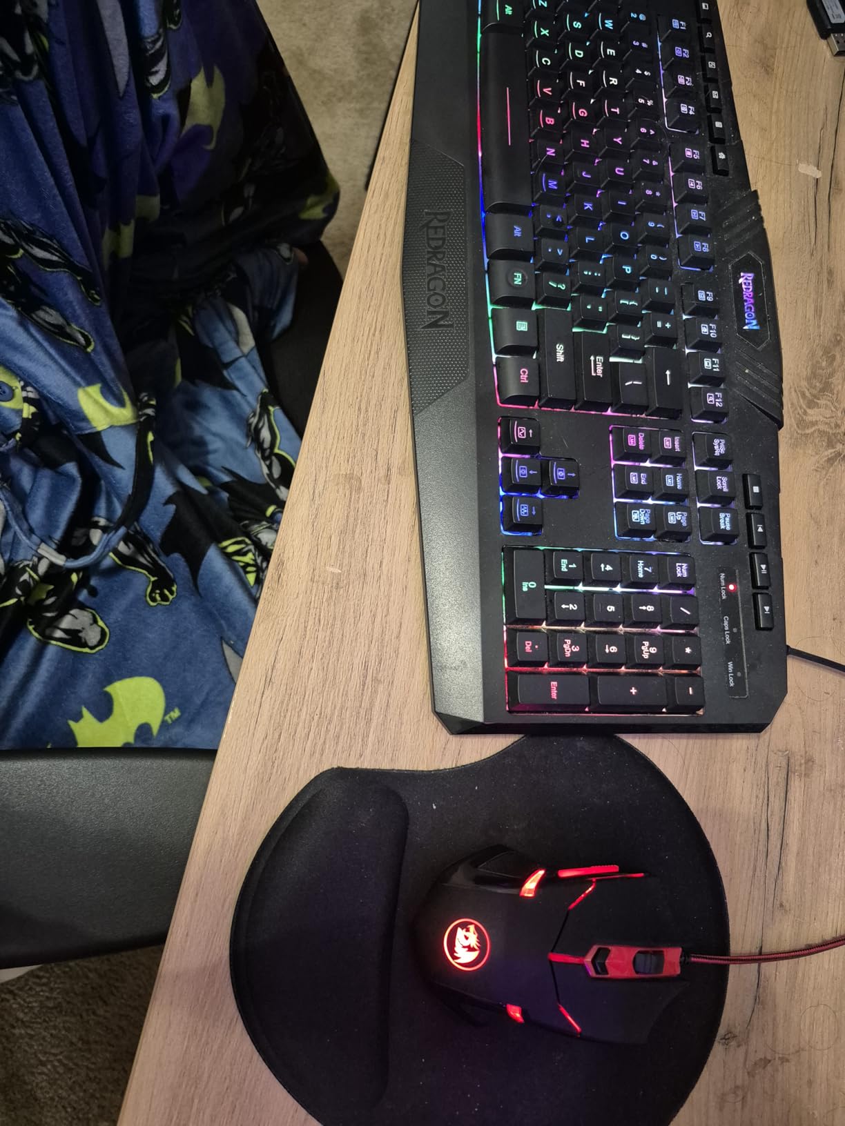 Redragon S101-3 PRO Gaming Keyboard and Mouse, RGB Backlit Programmable Keyboard Mouse with Software, Independent Macro Record Keys, Value Combo Set, New Update Version Customer Review Redragon S101-3 PRO Gaming Keyboard and Mouse, RGB Backlit Programmable Keyboard Mouse with Software, Independent Macro Record Keys, Value Combo Set, New Update Version - Customer Photo 1