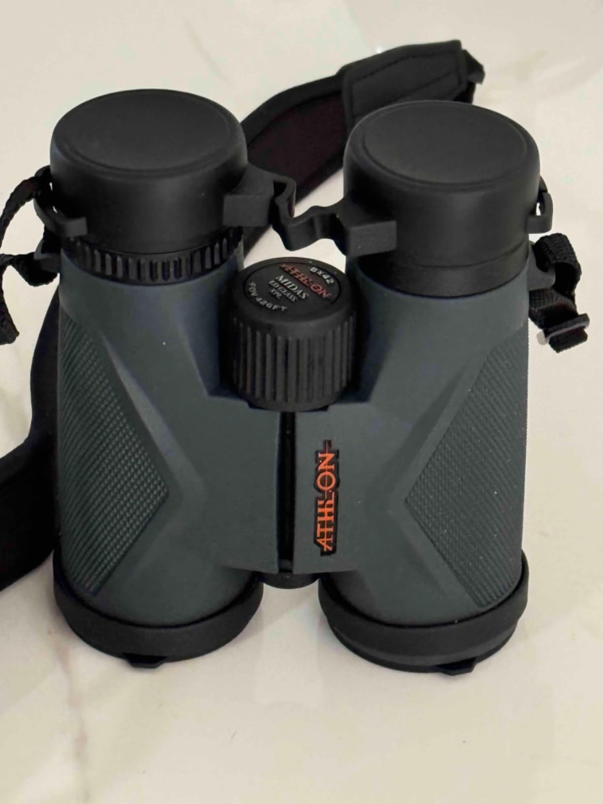 Athlon Optics 8x42 Midas UHD Gray Binoculars with ED Glass for Adults and Kids, High-Powered Binoculars for Hunting, Birdwatching, and More Customer Review Athlon Optics 8x42 Midas UHD Gray Binoculars with ED Glass for Adults and Kids, High-Powered Binoculars for Hunting, Birdwatching, and More - Customer Photo 5