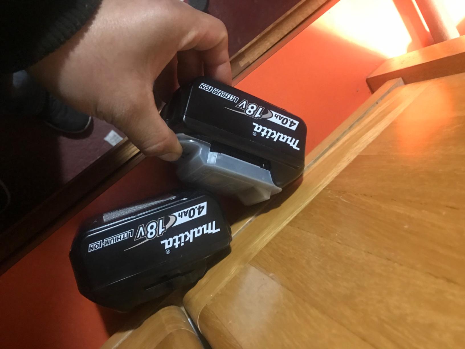 Makita BL1840B-2 18V LXT Lithium-Ion 4.0Ah Battery Twin Pack, Black Customer Review Makita BL1840B-2 18V LXT Lithium-Ion 4.0Ah Battery Twin Pack, Black - Customer Photo 1