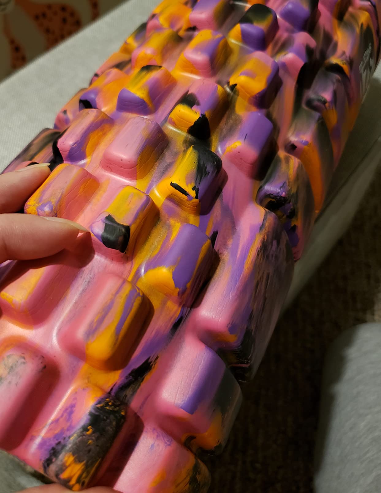321 STRONG Foam Roller - Medium Density Deep Tissue Massager for Muscle Massage and Myofascial Trigger Point Release, with 4K eBook - Customer Photo 2