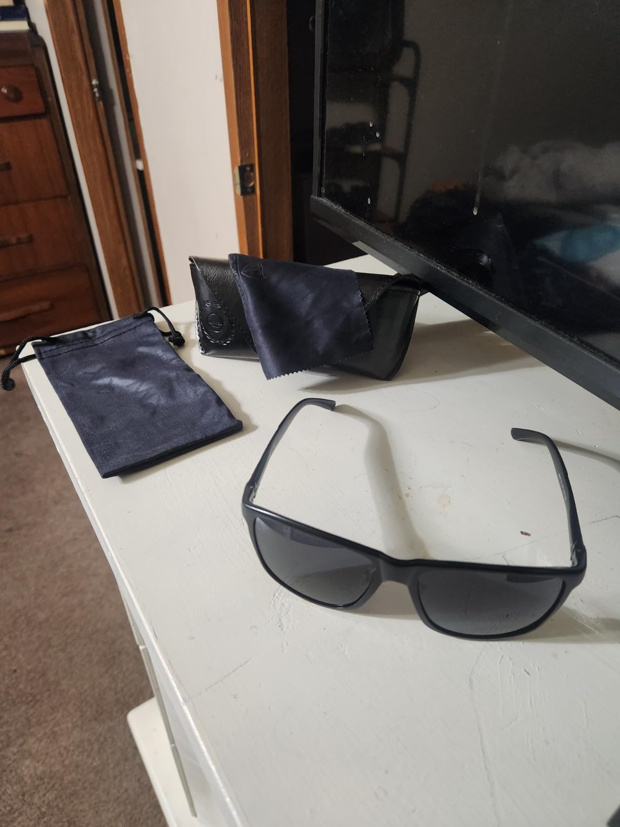 ATTCL Polarized Sunglasses Men for Driving: UV400 Protection Lightweight AL-MG Metal Rectangular Sun glasses Hiking Travel Customer Review ATTCL Polarized Sunglasses Men for Driving: UV400 Protection Lightweight AL-MG Metal Rectangular Sun glasses Hiking Travel - Customer Photo 1