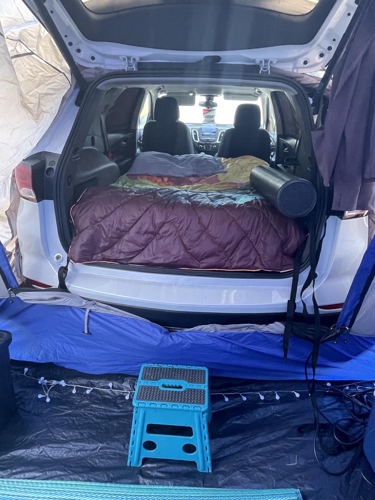 Best Choice Products 4in Portable Queen-Size Mattress, Tri-Fold Mattress for Camping, Guest, Toddler, Foam Plush w/Carry Case - Grey Customer Review Best Choice Products 4in Portable Queen-Size Mattress, Tri-Fold Mattress for Camping, Guest, Toddler, Foam Plush w/Carry Case - Grey - Customer Photo 5