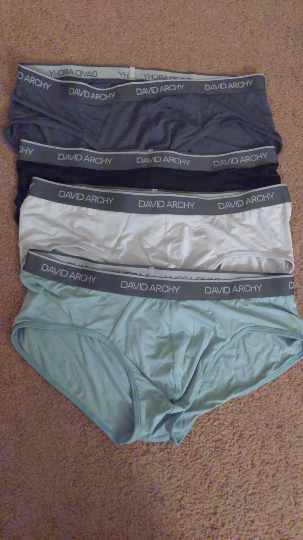 DAVID ARCHY Men's Underwear Briefs Rayon Made from Bamboo Wicking-Moisture Support Pouch Soft Underwear for Men 4 or 7 Pack Customer Review DAVID ARCHY Men's Underwear Briefs Rayon Made from Bamboo Wicking-Moisture Support Pouch Soft Underwear for Men 4 or 7 Pack - Customer Photo 4