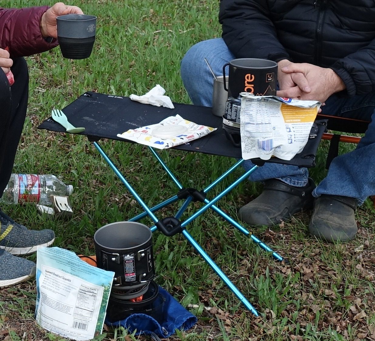 Helinox Table One Hard Top Lightweight, Collapsible, Portable, Outdoor Camping Table, Large - 29.5 x 22.5 Inches, Black Customer Review Helinox Table One Hard Top Lightweight, Collapsible, Portable, Outdoor Camping Table, Large - 29.5 x 22.5 Inches, Black - Customer Photo 1