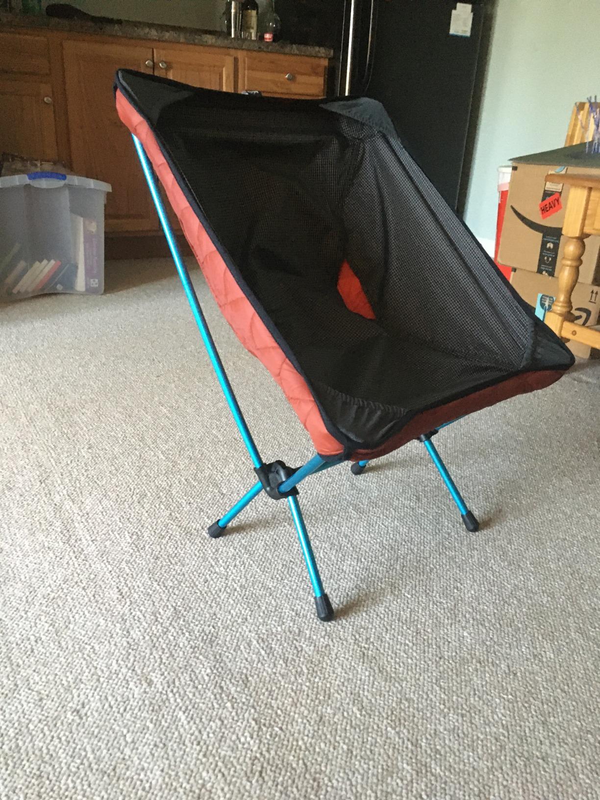 Helinox Chair Zero Ultralight Compact Camping Chair Customer Review Helinox Chair Zero Ultralight Compact Camping Chair - Customer Photo 1