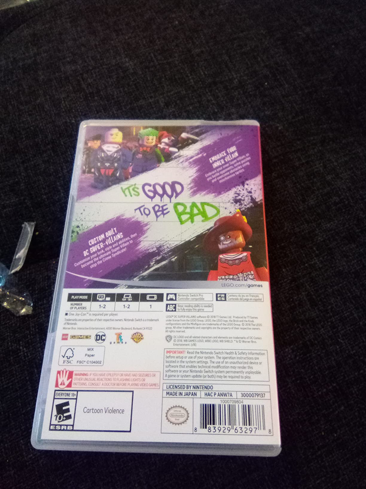 LEGO DC Super-Villains - Nintendo Switch Customer Review LEGO DC Super-Villains - Nintendo Switch - Customer Photo 4