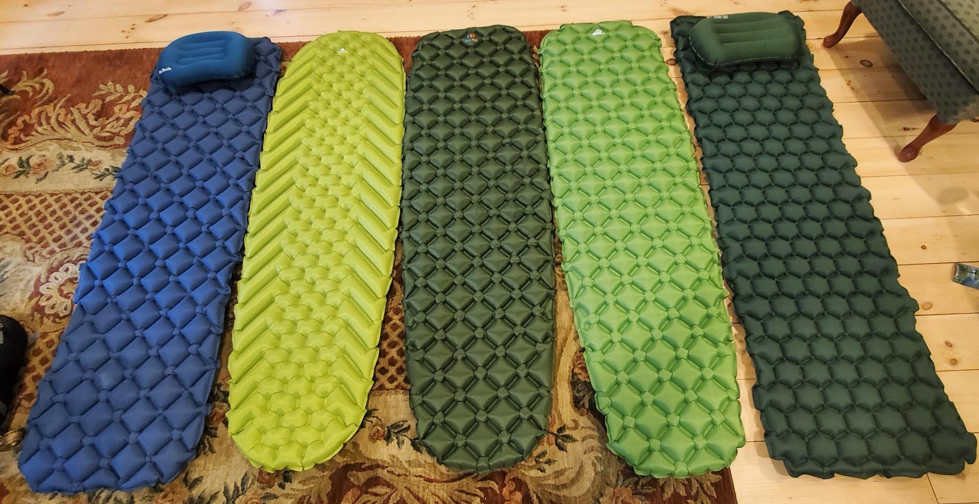 Sleepingo Ultralight Sleeping Pad - Inflatable Sleeping Mat for Camping, Hiking, Backpacking - 74x22 Inches Compact Air Mattress, Waterproof Gear for Travel Outdoors Customer Review Sleepingo Ultralight Sleeping Pad - Inflatable Sleeping Mat for Camping, Hiking, Backpacking - 74x22 Inches Compact Air Mattress, Waterproof Gear for Travel Outdoors - Customer Photo 2