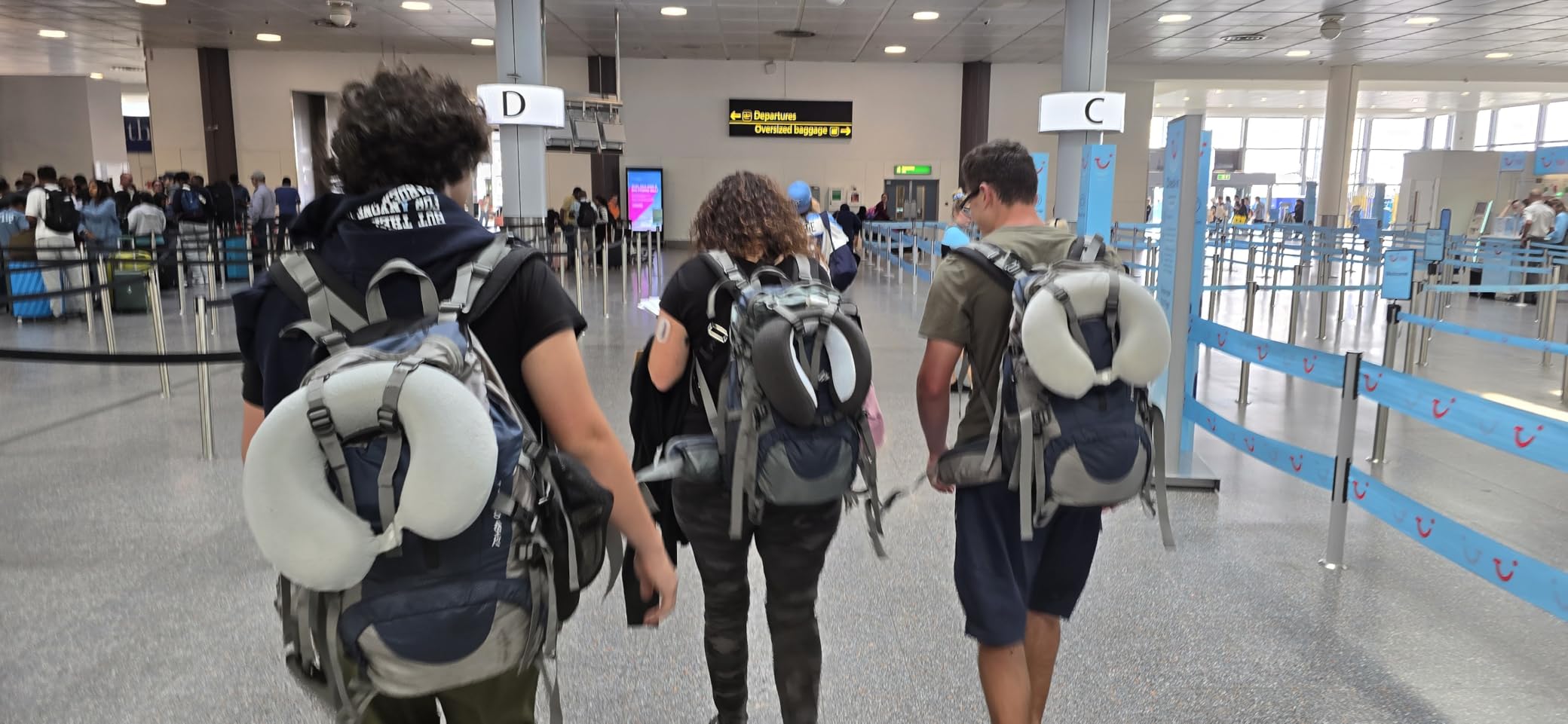 Loowoko 50L Hiking Backpack, Waterproof Camping Essentials Bag with Rain Cover, 45+5 Liter Lightweight Backpacking Back Pack Customer Review Loowoko 50L Hiking Backpack, Waterproof Camping Essentials Bag with Rain Cover, 45+5 Liter Lightweight Backpacking Back Pack - Customer Photo 1
