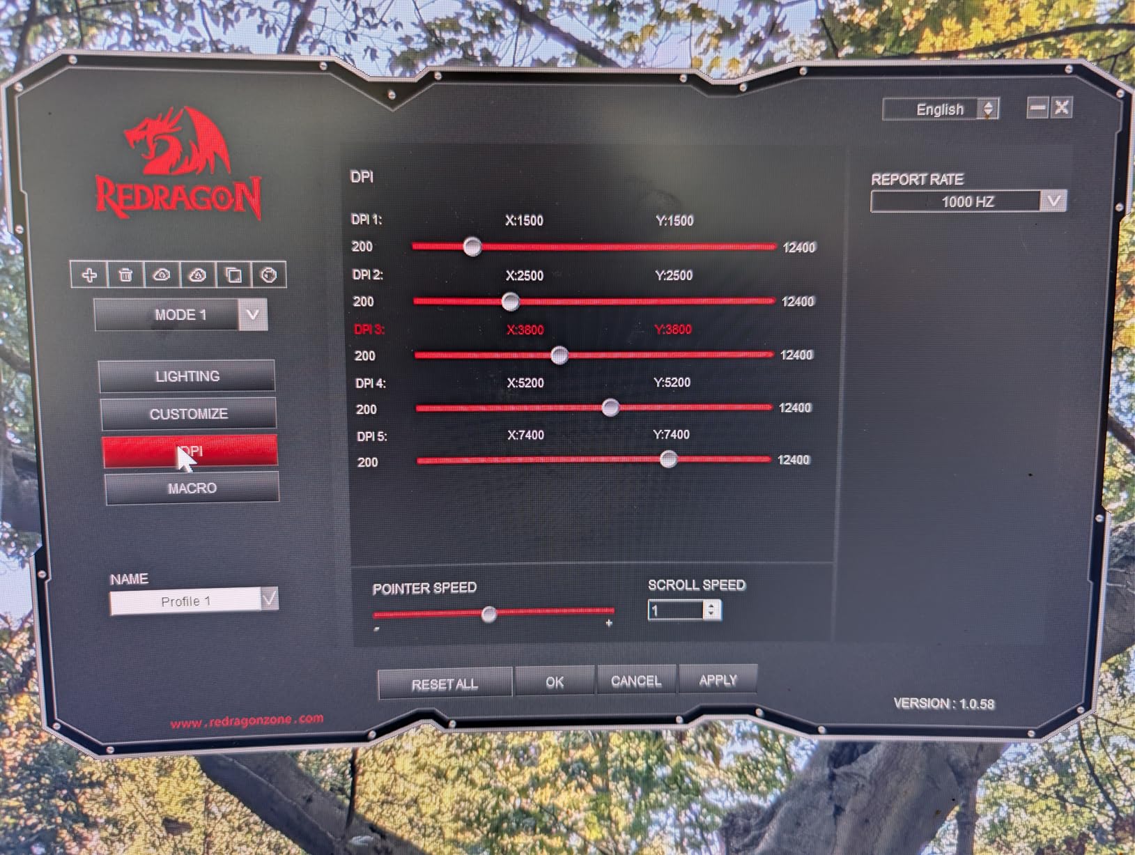 Redragon M908 Impact RGB LED MMO Gaming Mouse with 12 Side Buttons, Optical Wired Ergonomic Mouse with Max 12,400DPI, High Precision, 18 Programmable Macro Shortcuts, Comfort Grip Customer Review Redragon M908 Impact RGB LED MMO Gaming Mouse with 12 Side Buttons, Optical Wired Ergonomic Mouse with Max 12,400DPI, High Precision, 18 Programmable Macro Shortcuts, Comfort Grip - Customer Photo 3