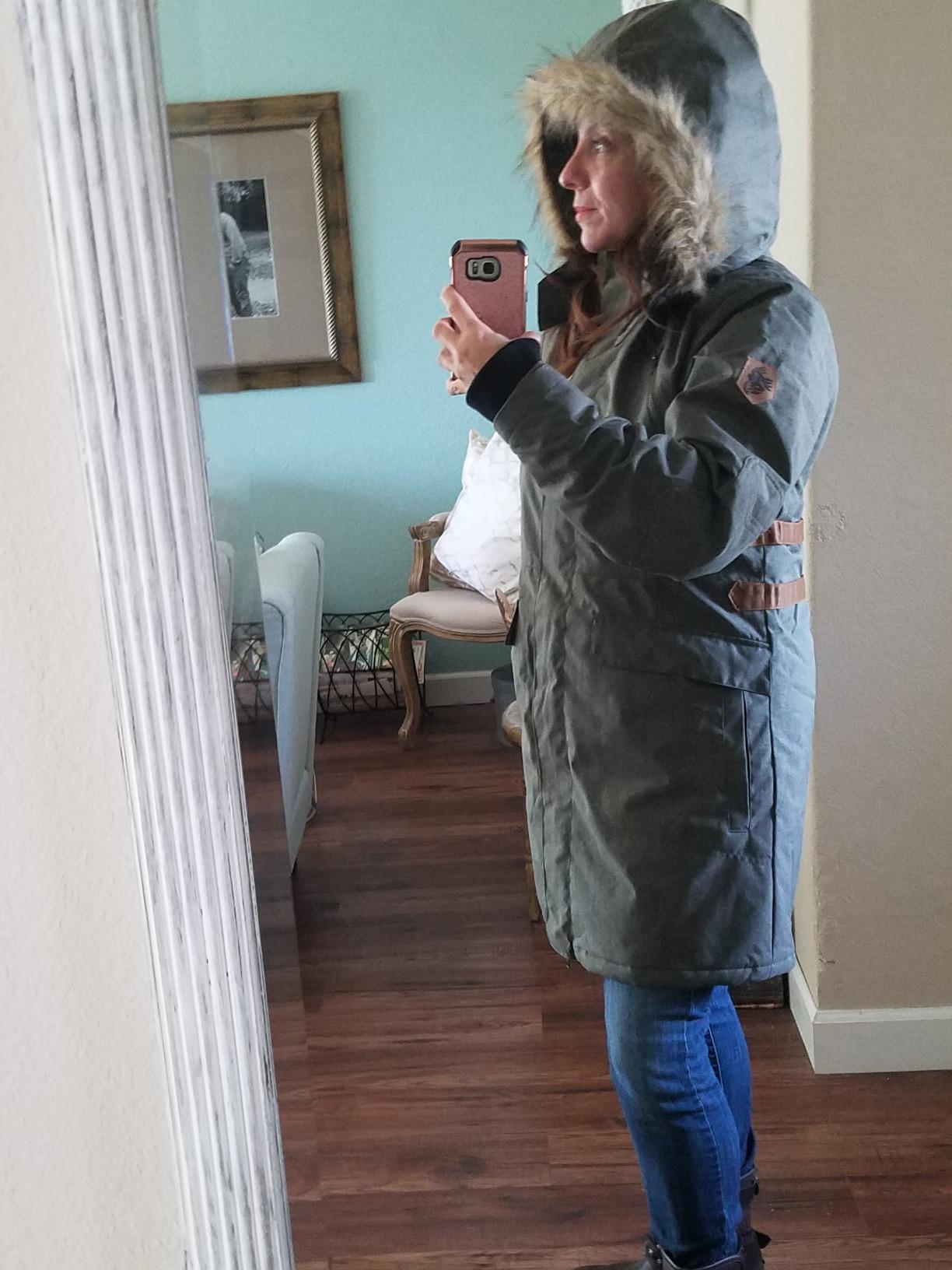 Legendary Whitetails Women's Parka Winter Coat with Hood Water Resistant Shell Polyfill Insulated Customer Review Legendary Whitetails Women's Parka Winter Coat with Hood Water Resistant Shell Polyfill Insulated - Customer Photo 1