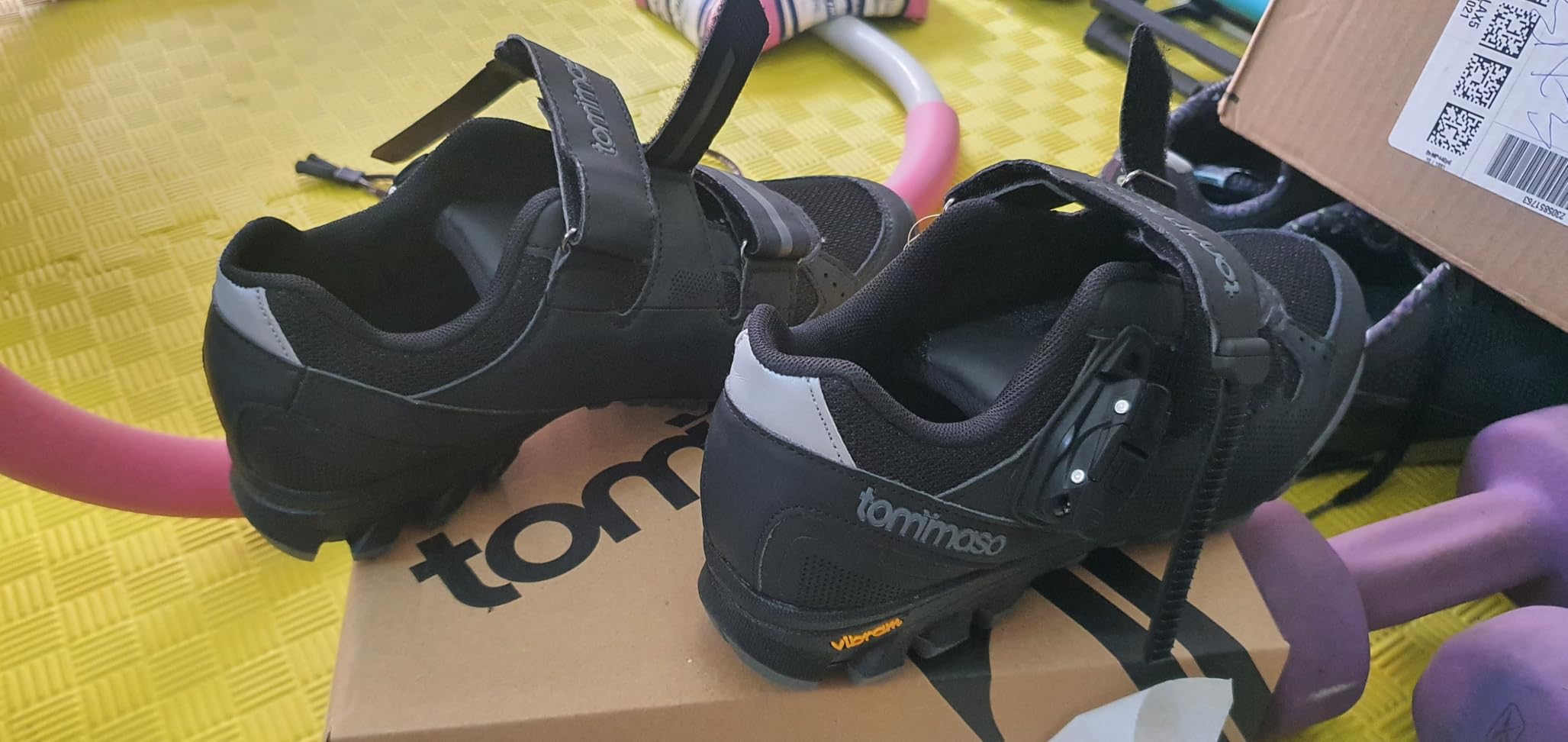 Mens Cycling Shoes – SPD Compatible Outdoor, MTB, Gravel & Mountain Bike Shoes – Walkable Design – Cleats Not Included Customer Review Mens Cycling Shoes – SPD Compatible Outdoor, MTB, Gravel & Mountain Bike Shoes – Walkable Design – Cleats Not Included - Customer Photo 2
