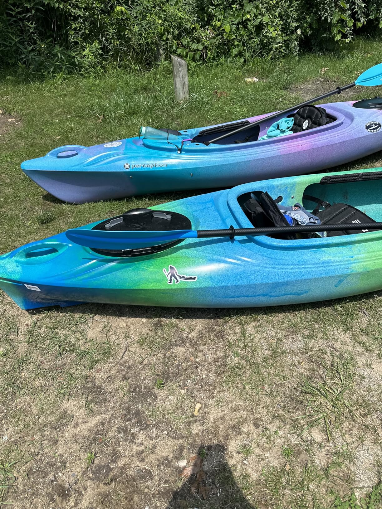 Perception Joyride 10 - Sit Inside Kayak for Adults and Kids - Recreational and Multi-Water Kayak with Selfie Slot - 10' Customer Review Perception Joyride 10 - Sit Inside Kayak for Adults and Kids - Recreational and Multi-Water Kayak with Selfie Slot - 10' - Customer Photo 1