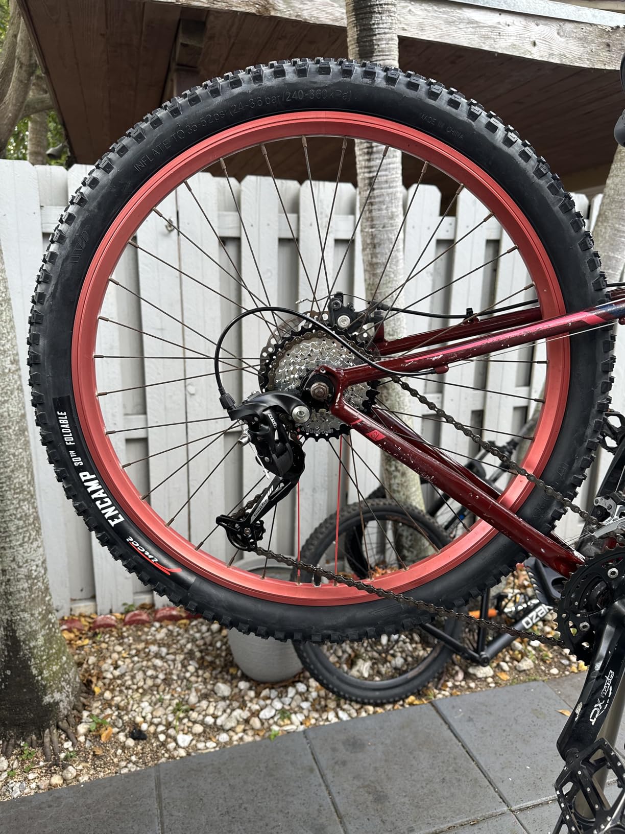 Fincci Pair 26x2.25 Bike Tire - Mountain Bike Tires 26 Inch, 57-559 - Black Foldable Kevlar Encamp 26 Inch Bike Tires for Trail, Enduro, XC, Off Road Bikes - 26 Fincci Pair 26x2.25 Bike Tire - Mountain Bike Tires 26 Inch, 57-559 - Black Foldable Kevlar Encamp 26 Inch Bike Tires for Trail, Enduro, XC, Off Road Bikes - 26