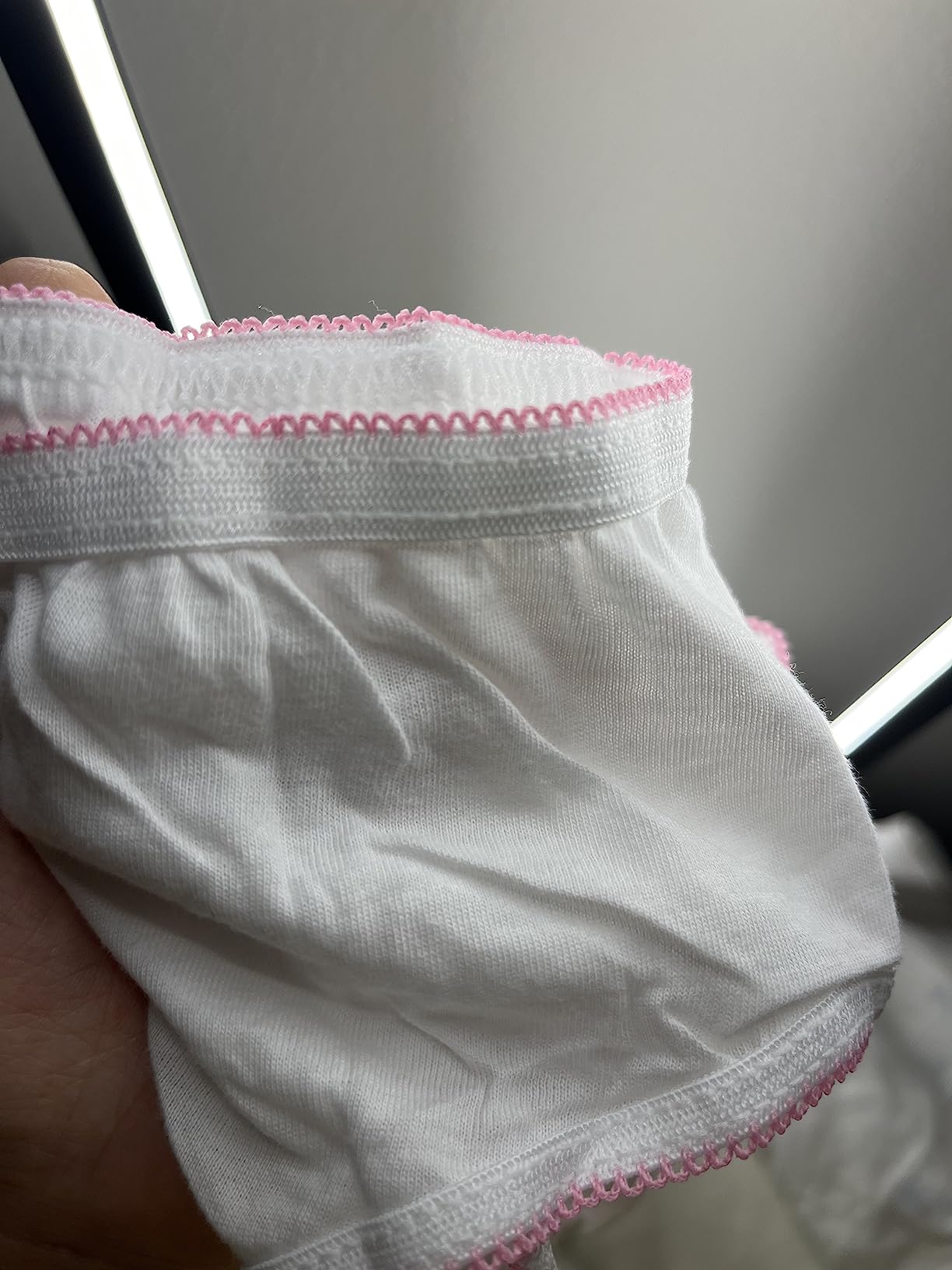 Women's Disposable Underwear for Travel-Hospital Stays- 100% Cotton Panties White(10pk) Customer Review Women's Disposable Underwear for Travel-Hospital Stays- 100% Cotton Panties White(10pk) - Customer Photo 1
