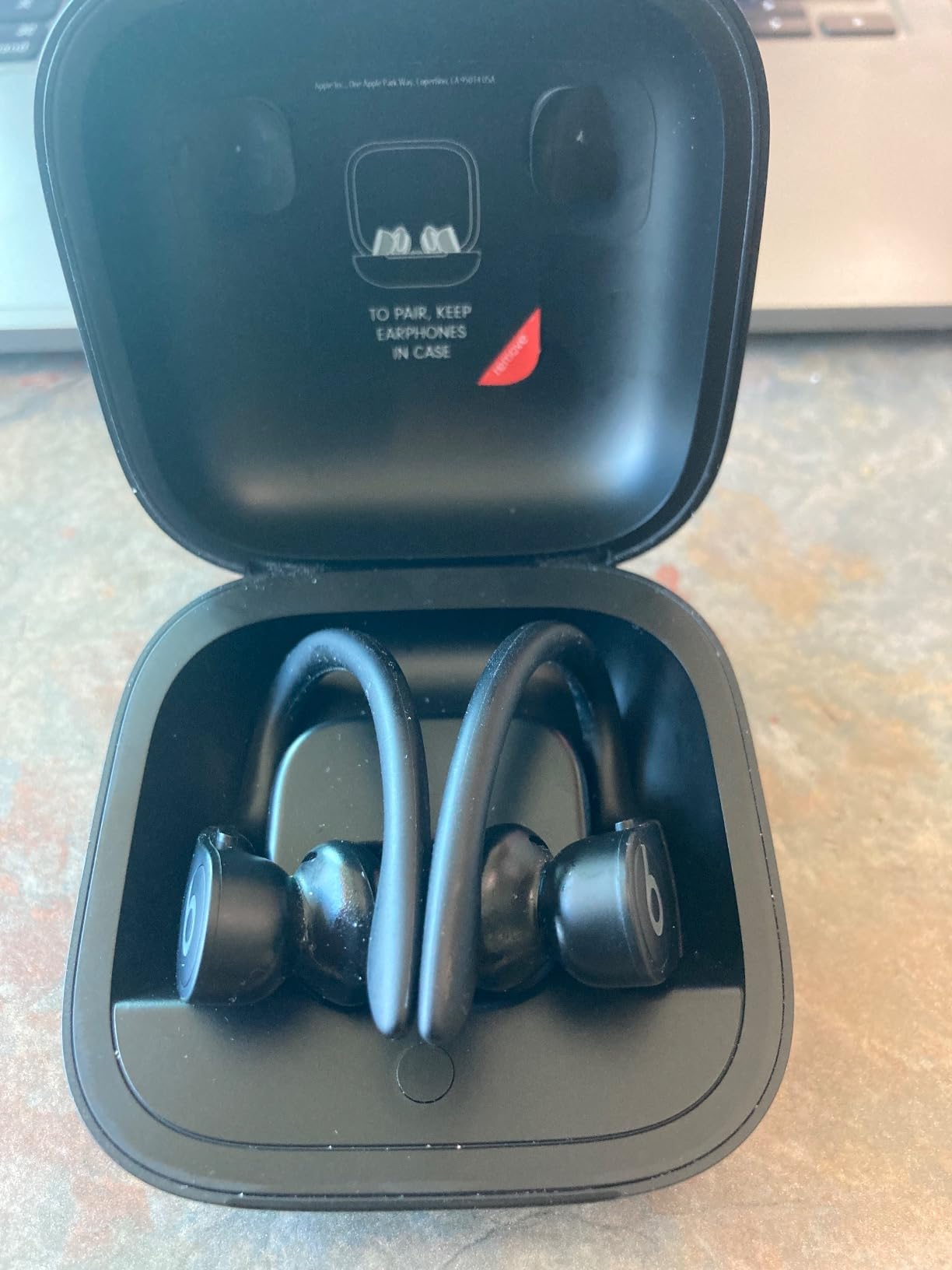 Beats Powerbeats Pro Wireless Earbuds - Apple H1 Headphone Chip, Class 1 Bluetooth Headphones, 9 Hours of Listening Time, Sweat Resistant, Built-in Microphone - Black Customer Review Beats Powerbeats Pro Wireless Earbuds - Apple H1 Headphone Chip, Class 1 Bluetooth Headphones, 9 Hours of Listening Time, Sweat Resistant, Built-in Microphone - Black - Customer Photo 2