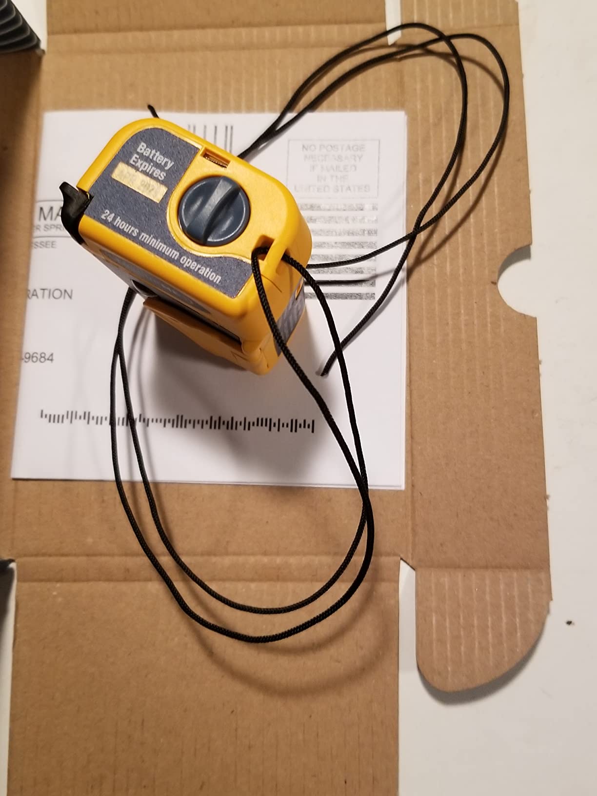 Ocean Signal rescueME PLB1 Personal Locator Beacon-Compact Emergency Distress Beacon with 7-Year Battery Life, 24+Hours of Operation & Lifejacket Attachment - Waterproof up to 49 feet Customer Review Ocean Signal rescueME PLB1 Personal Locator Beacon-Compact Emergency Distress Beacon with 7-Year Battery Life, 24+Hours of Operation & Lifejacket Attachment - Waterproof up to 49 feet - Customer Photo 2