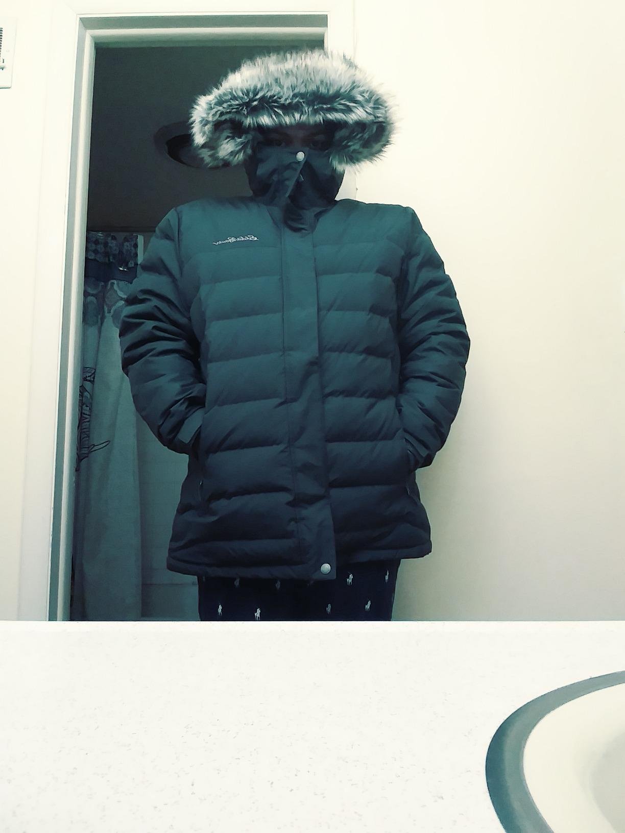 Men's Boundary Pass Down Parka Customer Review Men's Boundary Pass Down Parka - Customer Photo 2