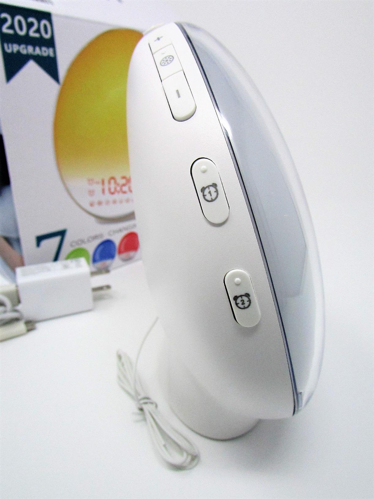 Wake Up Light Sunrise Alarm Clock for Kids, Heavy Sleepers, Bedroom, with Sunrise Simulation, Sleep Aid, Dual Alarms, FM Radio, Snooze, Nightlight, Daylight, 7 Colors, 7 Natural Sounds, Ideal for Gift Customer Review Wake Up Light Sunrise Alarm Clock for Kids, Heavy Sleepers, Bedroom, with Sunrise Simulation, Sleep Aid, Dual Alarms, FM Radio, Snooze, Nightlight, Daylight, 7 Colors, 7 Natural Sounds, Ideal for Gift - Customer Photo 1