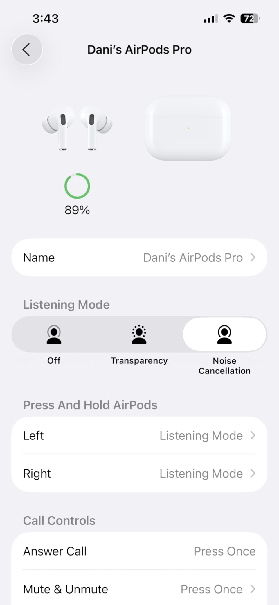 Apple AirPods Pro - 1st Gen (Renewed) - Customer Photo 2