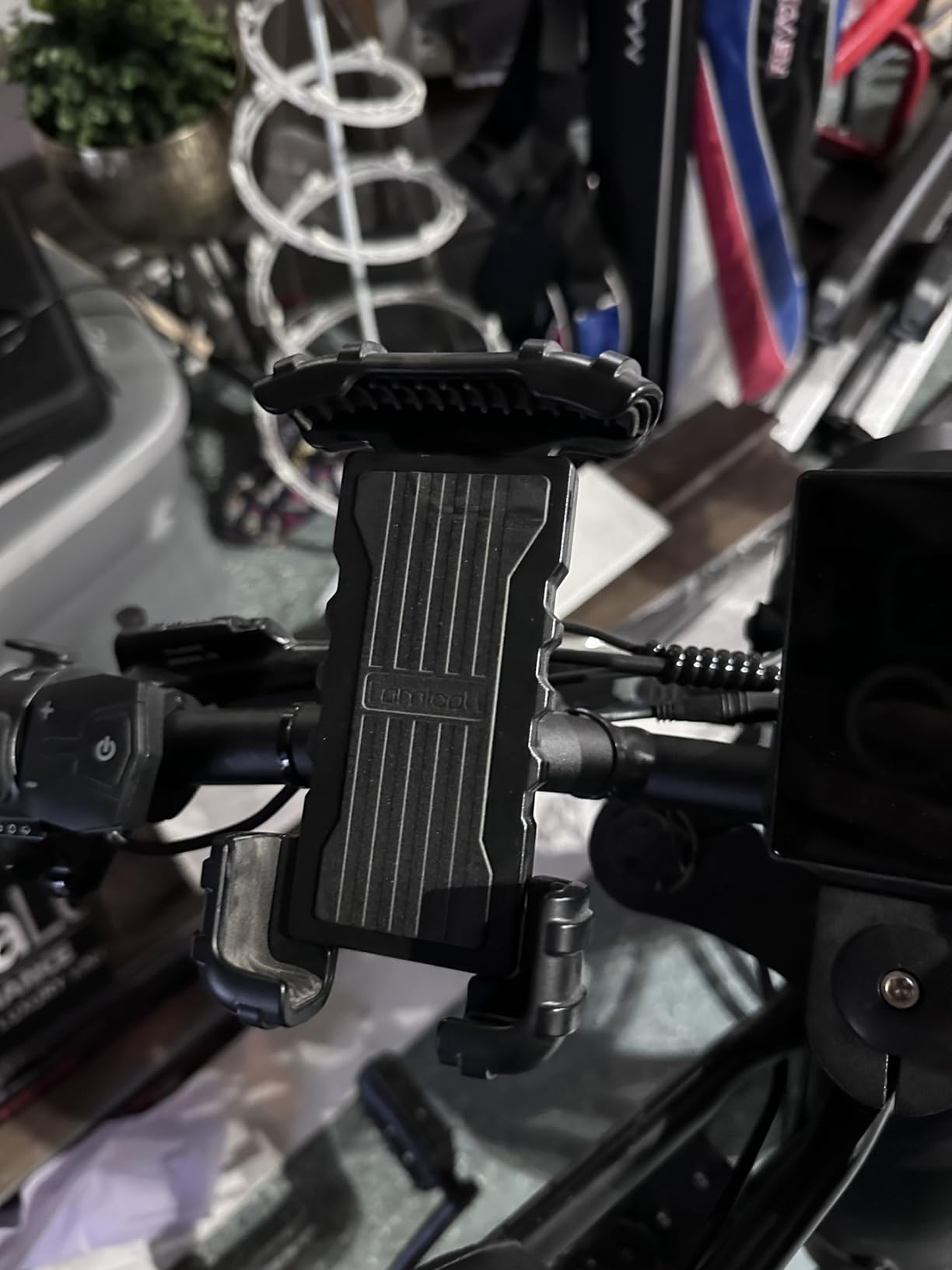 Lamicall Bike Phone Holder, Motorcycle Mount - Motorcycle Phone Holder, Handlebar Cell Phone Clamp, Scooter Phone Clip for iPhone Air 17 Pro Max, 16 15 Pro Max Plus, S20, More 4.7 to 6.8 Lamicall Bike Phone Holder, Motorcycle Mount - Motorcycle Phone Holder, Handlebar Cell Phone Clamp, Scooter Phone Clip for iPhone Air 17 Pro Max, 16 15 Pro Max Plus, S20, More 4.7 to 6.8
