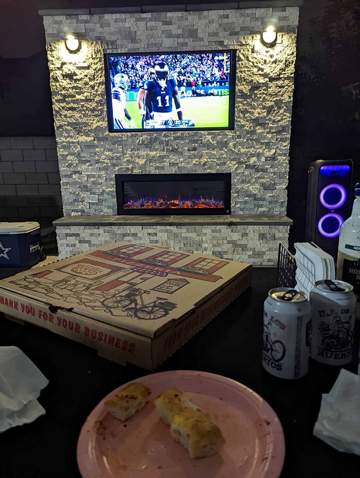 SAMSUNG 65-inch Class QLED 4K The Terrace Partial Sun Outdoor, Direct Full Array 16x, Quantum HDR 32x, Weatherproof, Wide Viewing Angle Smart TV w/ Alexa Built-in (QN65LST7TAFXZA, Latest Model) Customer Review SAMSUNG 65-inch Class QLED 4K The Terrace Partial Sun Outdoor, Direct Full Array 16x, Quantum HDR 32x, Weatherproof, Wide Viewing Angle Smart TV w/ Alexa Built-in (QN65LST7TAFXZA, Latest Model) - Customer Photo 2