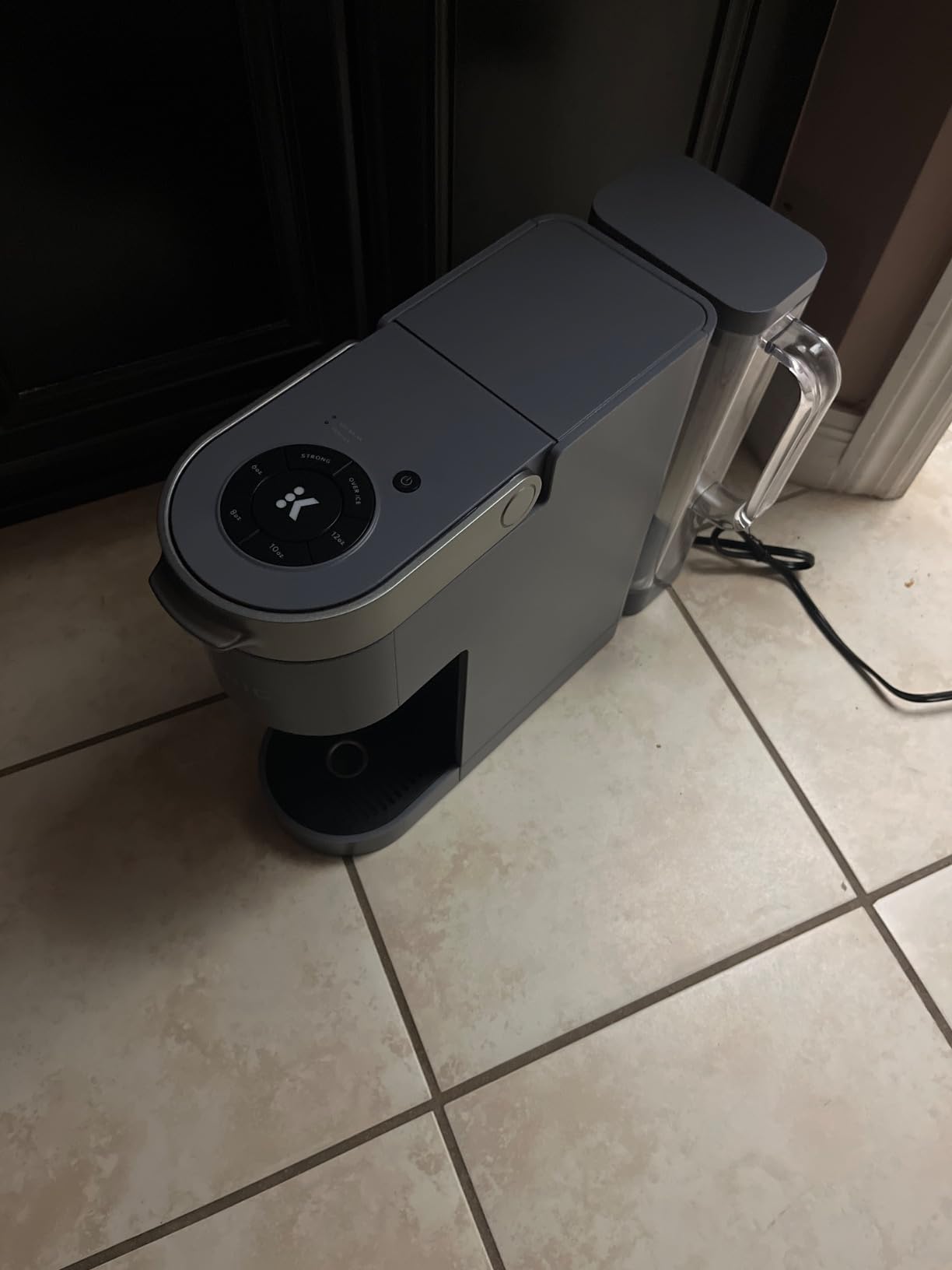 Keurig K-Supreme Single Serve K-Cup Pod Coffee Maker, MultiStream Technology, 4 Brew Sizes, 66oz Dual-Position Removable Reservoir, Gray Customer Review Keurig K-Supreme Single Serve K-Cup Pod Coffee Maker, MultiStream Technology, 4 Brew Sizes, 66oz Dual-Position Removable Reservoir, Gray - Customer Photo 3