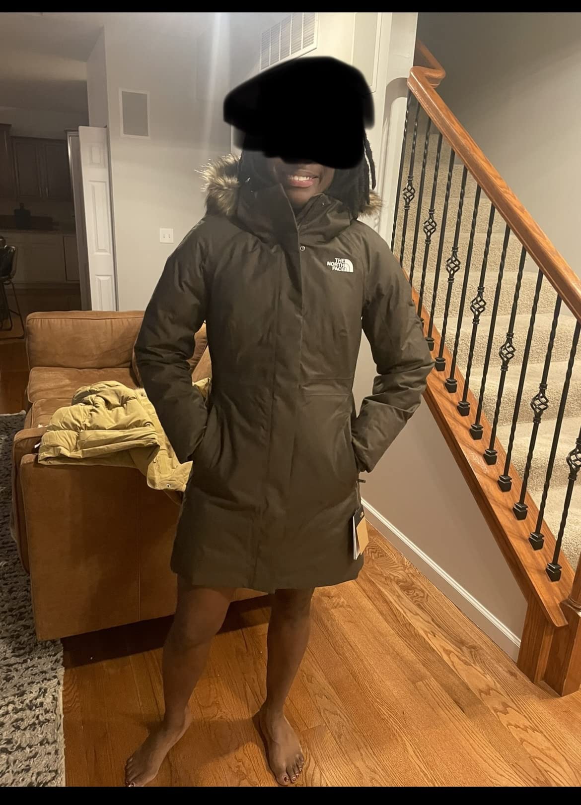 THE NORTH FACE Women's Jump Down Parka Customer Review THE NORTH FACE Women's Jump Down Parka - Customer Photo 1