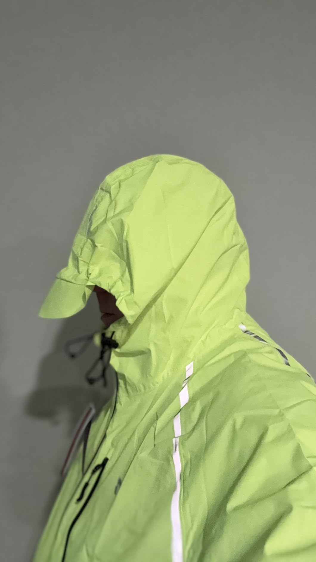 Men's Rain Jacket Waterproof Windbreaker Raincoat Running Cycling Hiking Gear Hood Lightweight Reflective Packable Customer Review Men's Rain Jacket Waterproof Windbreaker Raincoat Running Cycling Hiking Gear Hood Lightweight Reflective Packable - Customer Photo 2