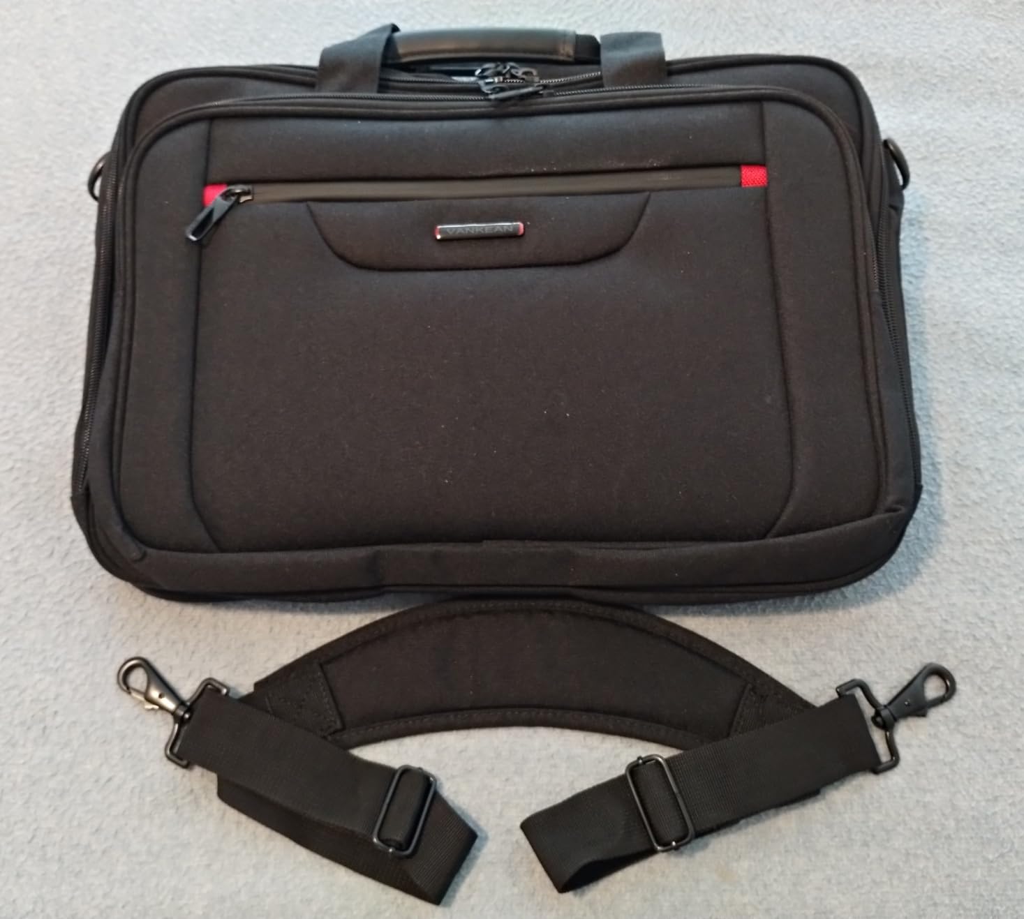 VANKEAN Laptop Briefcase Premium Laptop Case Fits Up to 17.3 Inch Business Shoulder Bag Laptop Expandable Water-Repellent Messenger Bag for Men/ Women Computer Bag for Travel/ Business/ Black Customer Review VANKEAN Laptop Briefcase Premium Laptop Case Fits Up to 17.3 Inch Business Shoulder Bag Laptop Expandable Water-Repellent Messenger Bag for Men/ Women Computer Bag for Travel/ Business/ Black - Customer Photo 1
