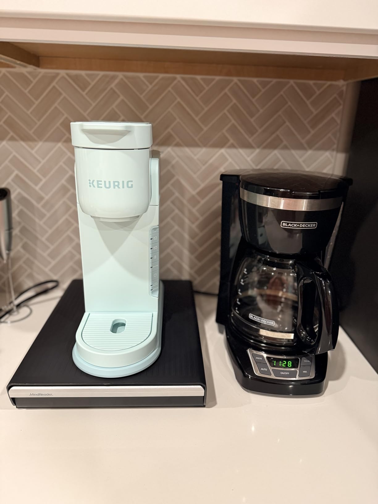 Keurig K-Express Single Serve K-Cup Pod Coffee Maker, 3 Brew Sizes, Strong Button Feature, 42oz Removable Reservoir, Black Customer Review Keurig K-Express Single Serve K-Cup Pod Coffee Maker, 3 Brew Sizes, Strong Button Feature, 42oz Removable Reservoir, Black - Customer Photo 2