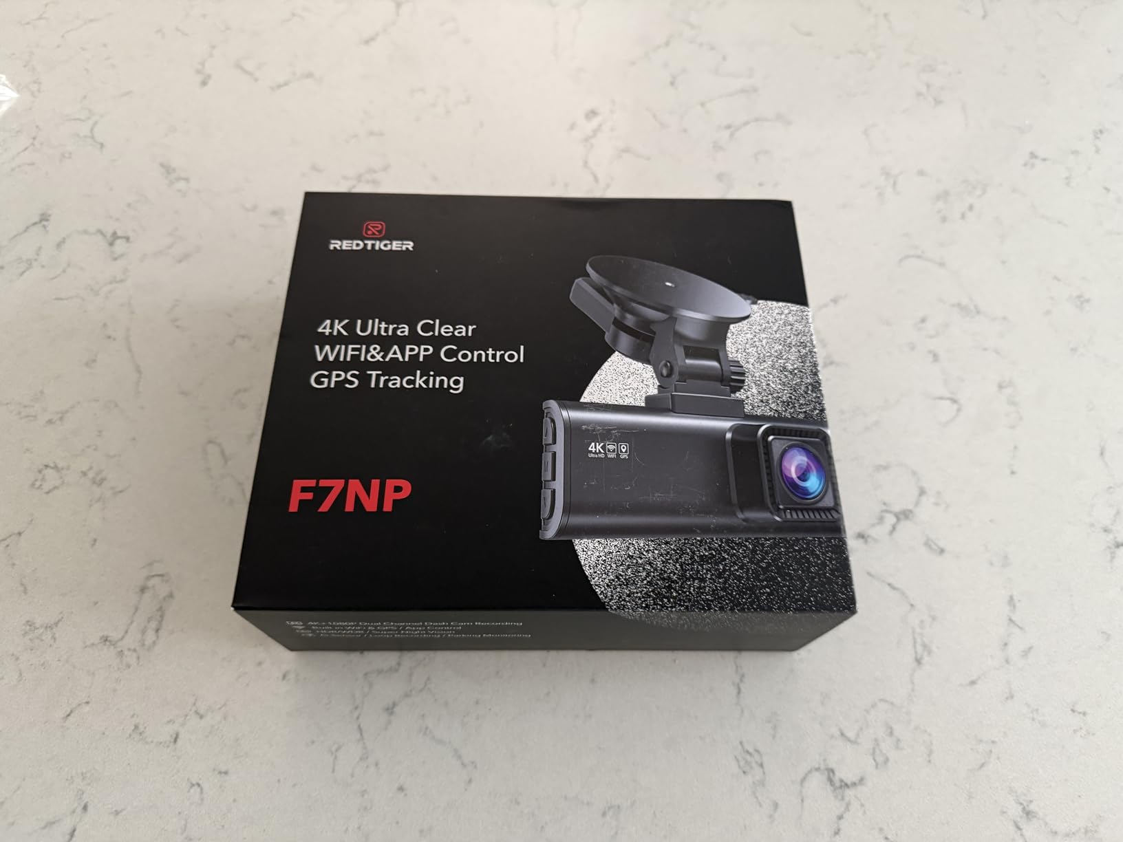 REDTIGER Dash Cam Front Rear, 4K/2.5K Full HD Dash Camera for Cars, Included 32GB Card, Built-in Wi-Fi GPS, 3.16 REDTIGER Dash Cam Front Rear, 4K/2.5K Full HD Dash Camera for Cars, Included 32GB Card, Built-in Wi-Fi GPS, 3.16